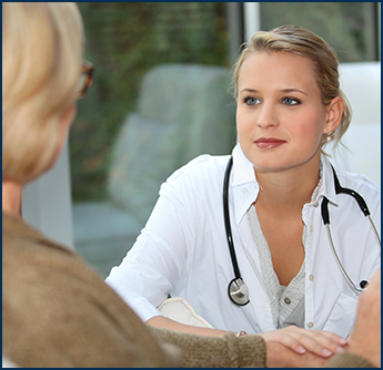 Woman Talking to Doctor in Dunkirk, MD